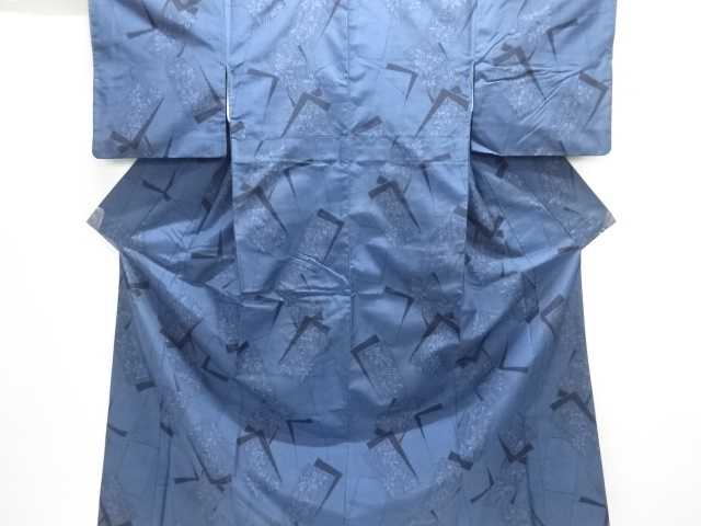 JAPANESE KIMONO / OSHIMA TSUMUGI / WOVEN FLOWER